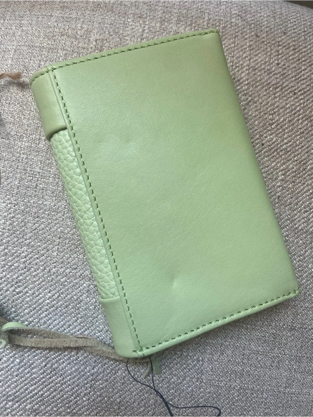 New Genuine Leather Women's Wallet in Light Green